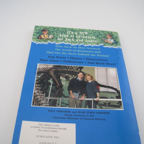 Magic Tree House Dinosaurs Research Guide Non-Fiction Companion Guide Book - Picture 3 of 4